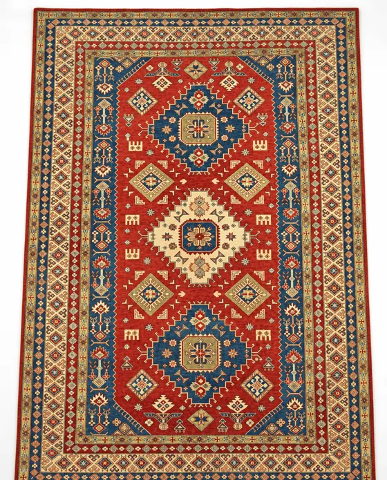 Kazak Wool, Kazak · Red