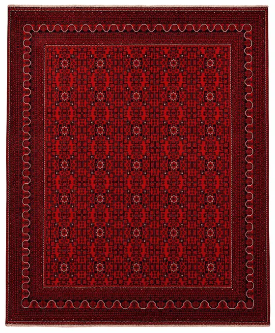 Khamyab Wool, Khamiyab · Red