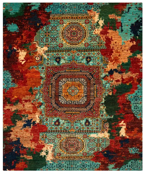 Khurjeen Wool, Khurjeen · Multicolor