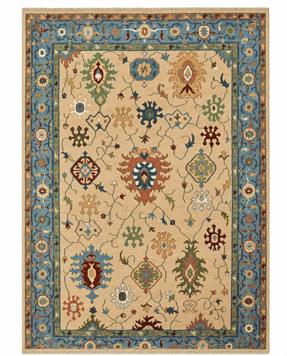 Oushak Wool, Oushak · Gold