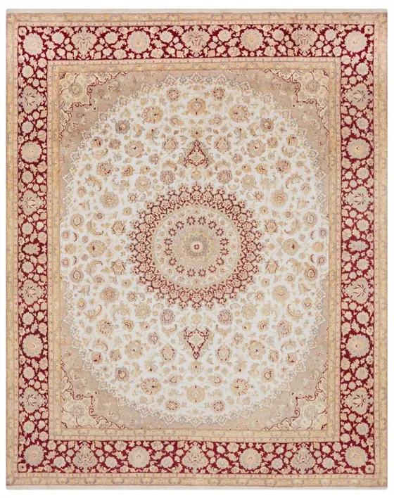 Sootri Silk, Silk ground · Ivory & Beige