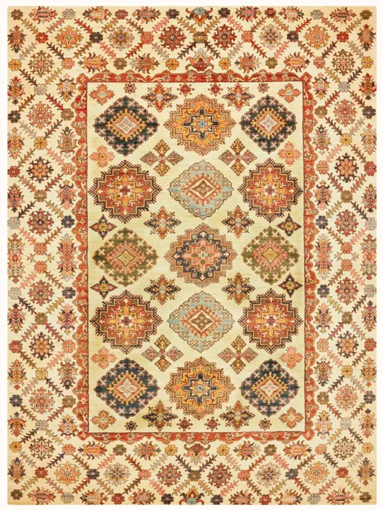 Super Kazak Wool, Super Kazak · Brown & Rust