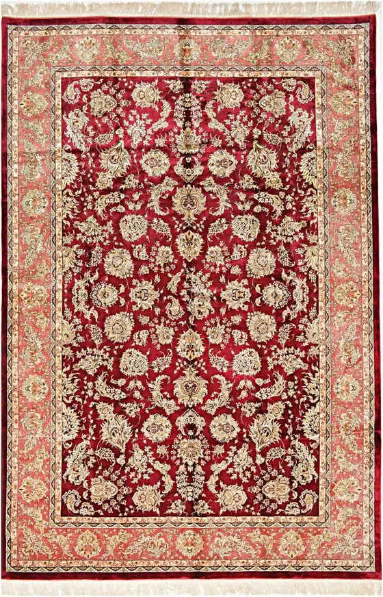 Turkish Silk-Wool, Turkish · Red