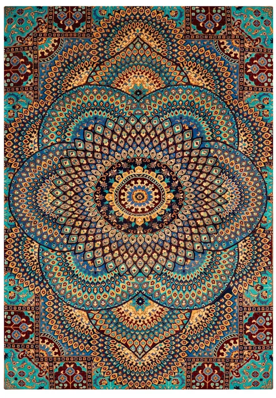 Turkmani Wool, Turkmani · Red